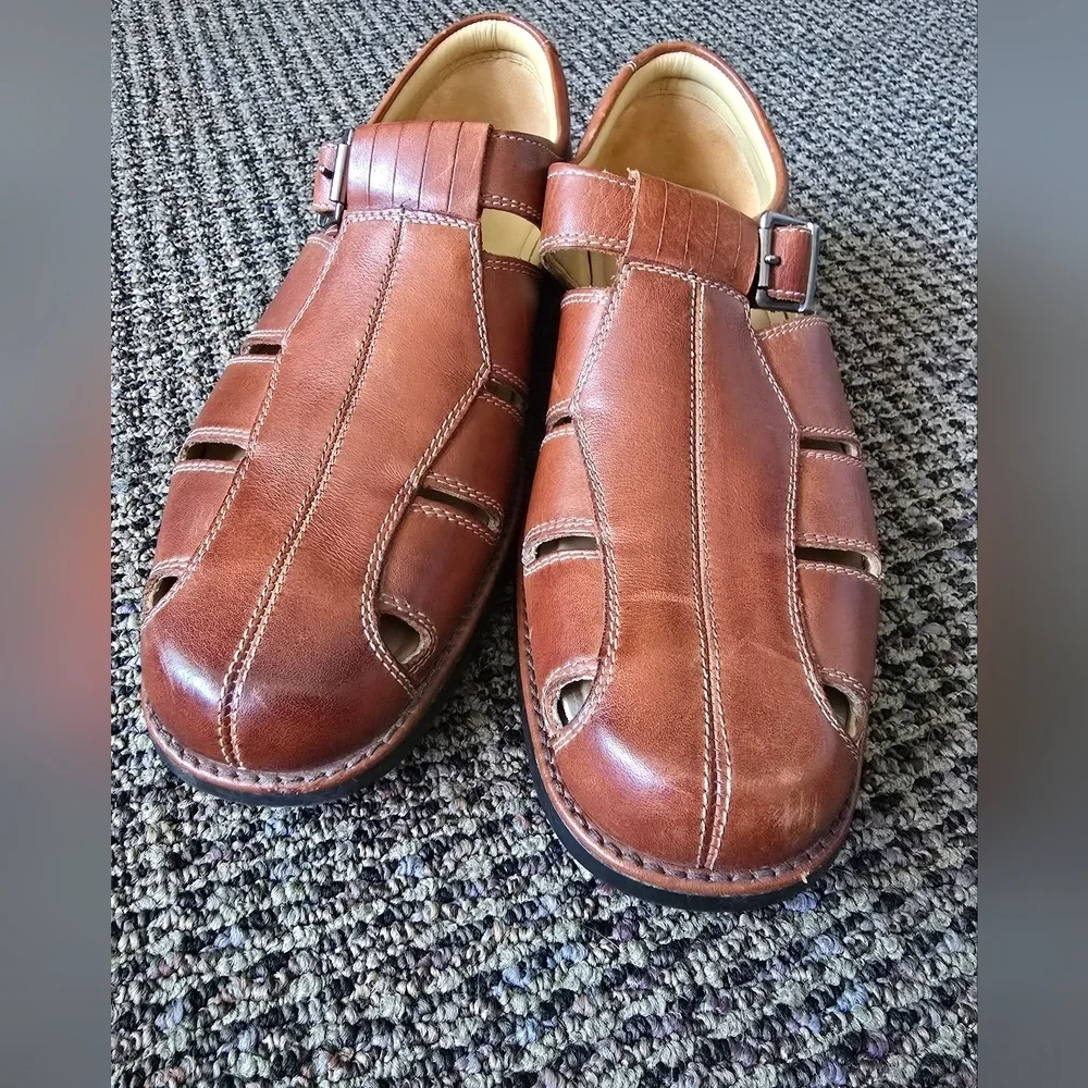 Skinned man sandals, Johnston & Murphy 8.5 M - Picture 10 of 14